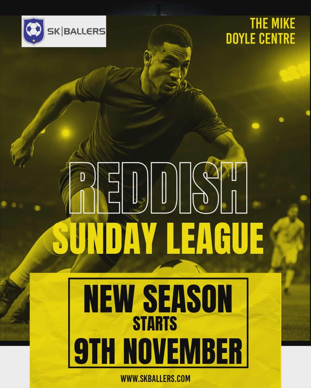 New Sunday season starts 9th November!